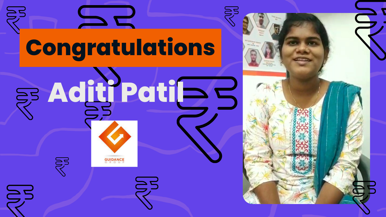 Congratulations Aditi Patil